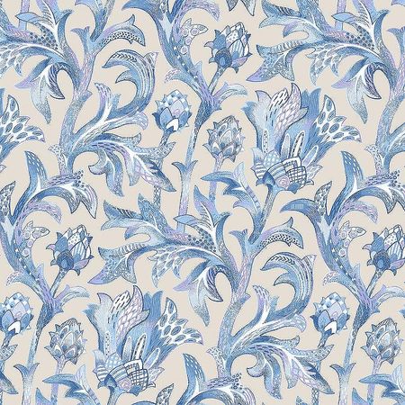 Обои LOYMINA Origins ALS1 006 Винил на флизелине 11005 ГолубойСинийСерый Вензель 16235₽