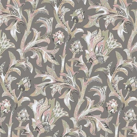 Обои LOYMINA Origins ALS1 011 Винил на флизелине 11005 СерыйРозовыйЗеленый Вензель 16235₽