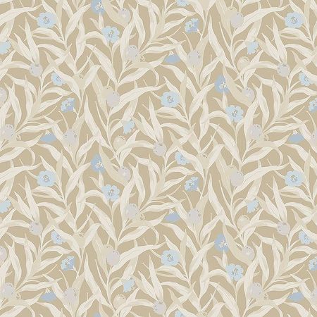 Обои LOYMINA Origins ALS3 012 Винил на флизелине 11005 БежевыйГолубой ЦветыЛистья 16235₽