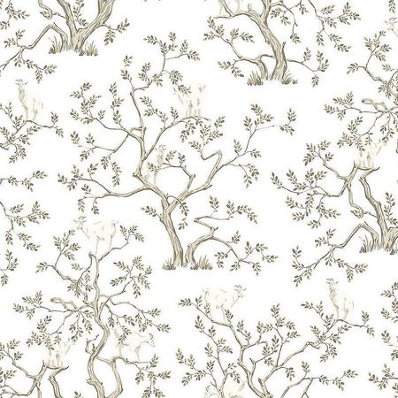 Обои LOYMINA Origins ALS5 0011 Винил на флизелине 11005 БежевыйБелый ДеревьяЖивотные 16235₽