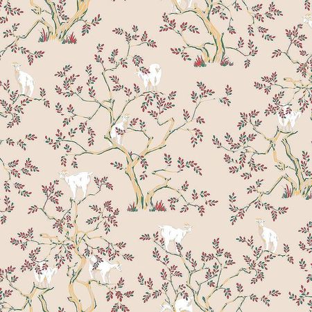 Обои LOYMINA Origins ALS5 002 Винил на флизелине 11005 БежевыйКрасный ДеревьяЖивотные 16235₽