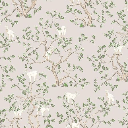 Обои LOYMINA Origins ALS5 008 Винил на флизелине 11005 БежевыйЗеленый ДеревьяЖивотные 16235₽