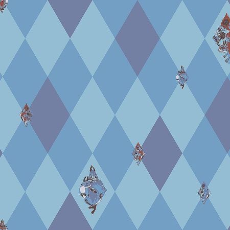 Обои LOYMINA Origins ALS7 021 Винил на флизелине 11005 ГолубойСиний ГеометрияЖивотные 16235₽