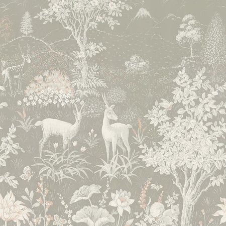 Панно LOYMINA British Style Forest BRIT1 0011 Винил на флизелине 13 Серый ПриродаЖивотные 4730₽