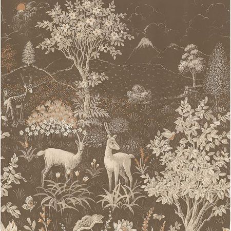 Панно LOYMINA British Style Forest BRIT1 010 Винил на флизелине 13 Коричневый ПриродаЖивотные 4730₽