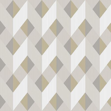 Обои Milassa Geometrica GM5 008 Флизелин (1*10,05) Серый, Геометрия
