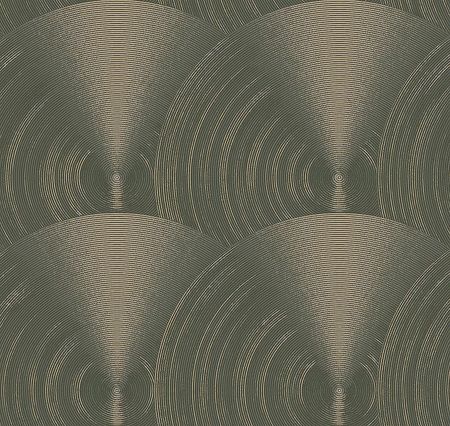 Обои Milassa Okinava Ok2 005 Флизелин 11005 ЗеленыйБежевый ГеометрияКруги 6160₽