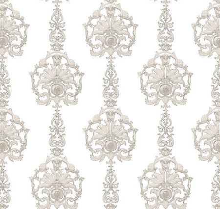 Обои Milassa Classic LS1 001 Флизелин 11005 БелыйБежевый ВензельОрнамент 6160₽