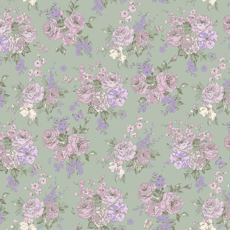 Обои Milassa Joli Joli3 005 Флизелин 11005 РозовыйЗеленый Цветы 6160₽