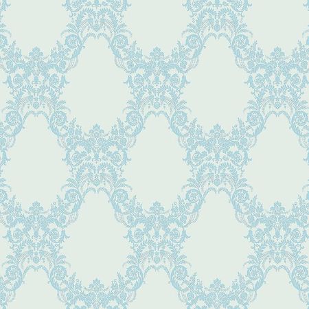 Обои Milassa Joli Joli5 006 Флизелин 11005 БирюзовыйГолубой ОрнаментДамаск 6160₽