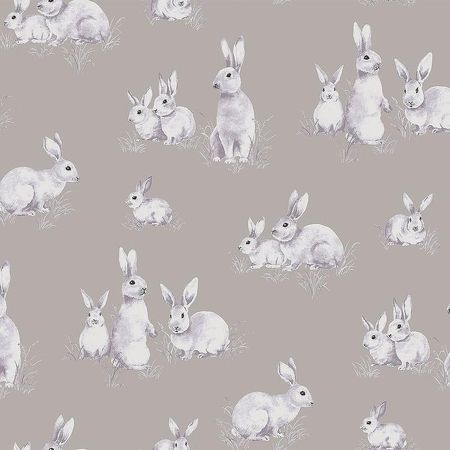 Обои детские Milassa Twins Twins1 011 Флизелин 11005 Серый ДетскийЖивотные 6160₽