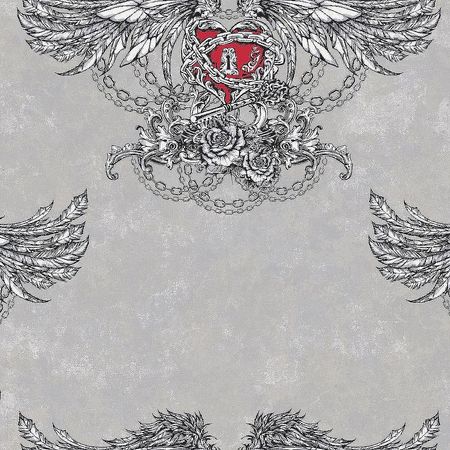 Обои детские Milassa Twins Twins10 011 Флизелин 11005 Серый Детский 6160₽