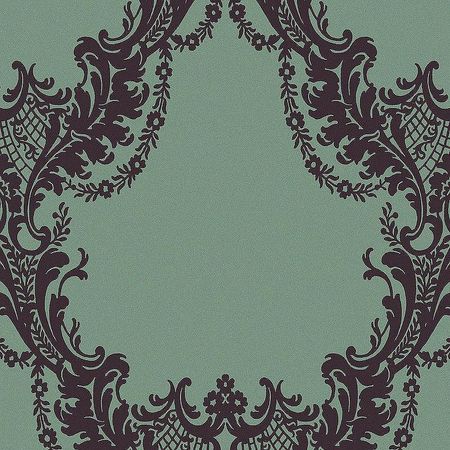 Обои LOYMINA Boudoir GT1 0051 Флизелин 11005 ЗеленыйЧерный ВензельОрнамент 12540₽
