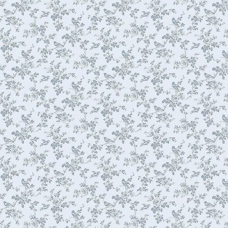 Обои LOYMINA Boudoir GT7 006 Флизелин 11005 ГолубойСерый ЛистьяПтицыЦветы 10000₽