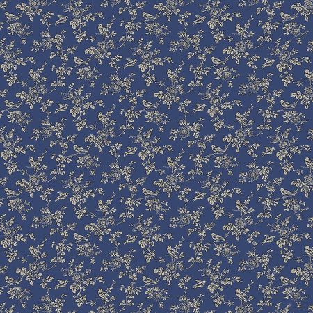 Обои LOYMINA Boudoir GT7 021 Флизелин 11005 СинийБежевый ЛистьяПтицыЦветы 10000₽