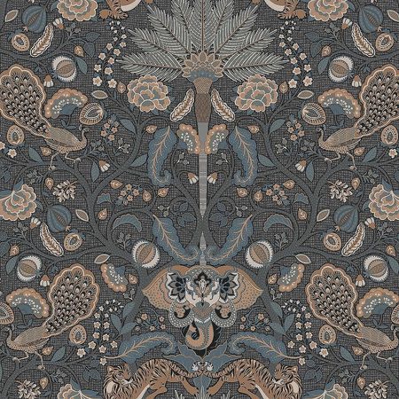 Обои LOYMINA British Style Garden BRIT10 0051 Винил на флизелине 11005 СерыйКоричневый ПтицыЖивотныеЛистья 11880₽