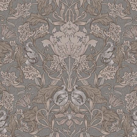Обои LOYMINA British Style Garden BRIT11 0021 Винил на флизелине 11005 Коричневый Листья 10890₽