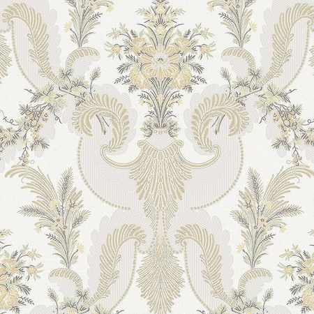 Обои LOYMINA La Belle Epoque BQ4 002 Винил на флизелине 11005 БежевыйСерый ДамаскЦветы 12705₽