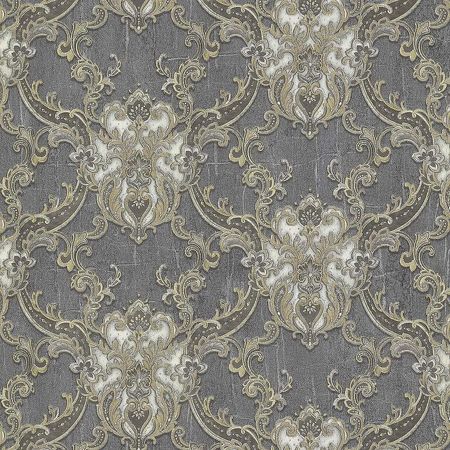 Обои Emiliana Parati Valentin Yudashkin 5 86068 Винил на флизелине 1061005 СерыйБежевый Дамаск 16500₽