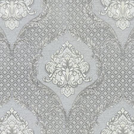 Обои Emiliana Parati Gianfranco Ferre Home 3 62043 Винил на флизелине 1061005 Серый Дамаск 16500₽