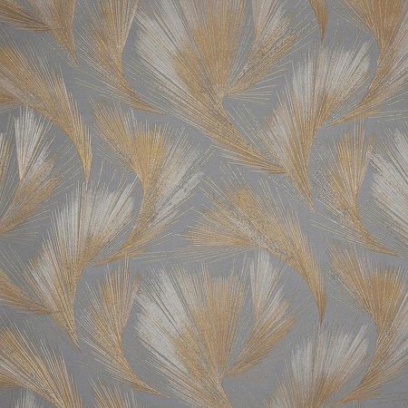 Обои Fipar Platino R 23701 Винил на флизелине 1061005 СерыйЗолото АбстракцияПерья 5000₽