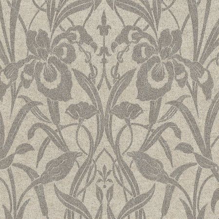 Обои AS Creation Luxury Damask 38850-4 Винил на флизелине 1061005 СерыйБежевый ЛистьяЦветыОрнамент 4050₽
