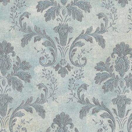Обои AS Creation Luxury Damask 38894-4 Винил на флизелине 1061005 ЗеленыйГолубой Дамаск 2494₽