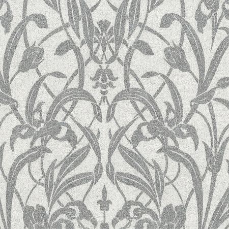 Обои AS Creation Luxury Damask 38850-3 Винил на флизелине 1061005 БелыйСерый ЛистьяЦветыОрнамент 2494₽
