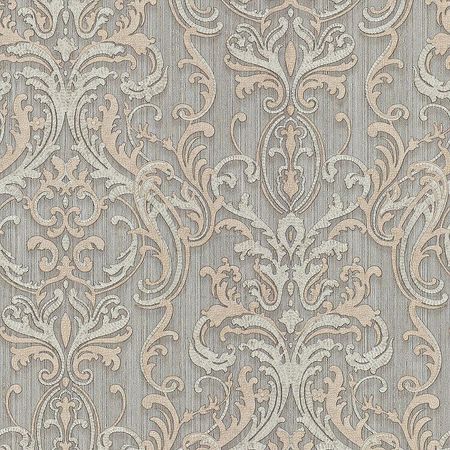 Обои Fipar Grand Classic R 28024 Винил на флизелине 1061005 СерыйБежевый Дамаск 3900₽