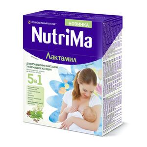 NutriMa Лактамил Молочный Напиток для кормящих мам 350 г