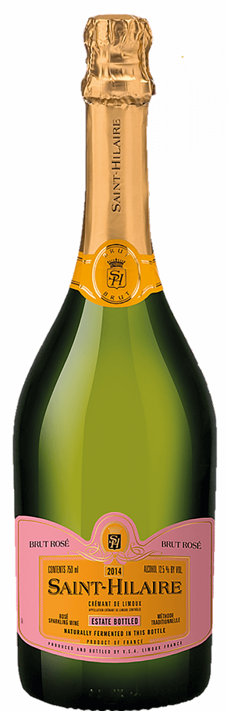 Saint-Hilaire Rose Brut Cremant de Limoux AOC Sieur d‘Arques