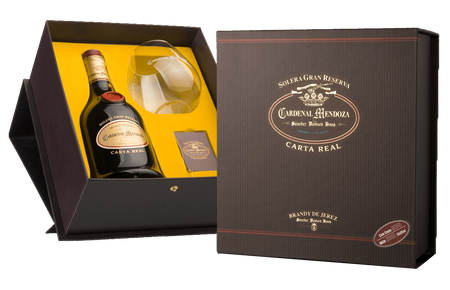 Cardenal Mendoza Carta Real Solera Gran Reserva (gift box with glass)