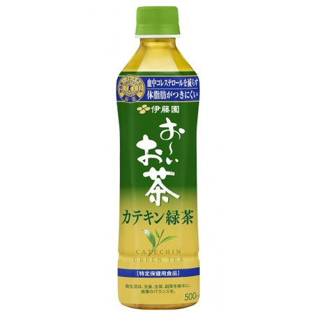 Зеленый чай Itoen Oi Ocha Catechin 500 мл x 24 бутылки [FOSHU] Специальное страхование продуктов питания для определенных медицинских целей