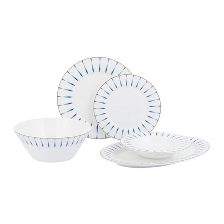 Сервиз столовый Gipfel Azzurro 42194 21 предмет 23495₽