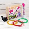3d ручка luazon unicorn, дисплей, работа с пластиком abs и pla, пластик в комплекте