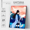 Картина по номерам на холсте с подрамником