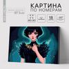 Картина по номерам на холсте с подрамником