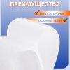 Липучка, 40 мм, 25±1 м, белая