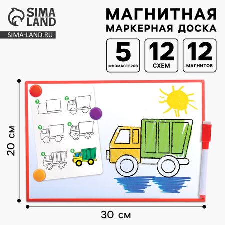 Магнитная маркерная доска