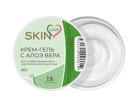SKIN LOVE Крем-гель с алоэ вера, 60г