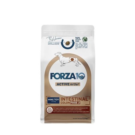 Forza10 Active Vet Diet Intestinal Colon Fase 2 MiniToy сухой корм для собак мелких пород с рыбой - 15кг 3499₽