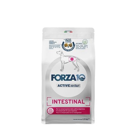 Forza10 Active VetDiet Intestinal MiniToy сухой корм для собак всех пород при проблемах с пищеварением с рыбой - 15 кг 3333₽