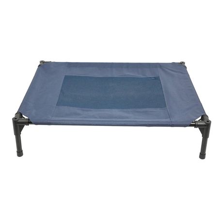 MrKranch Elevated M лежанка-шезлонг каркасная для собак средняя размер 81х63х19 см синяя 2873₽