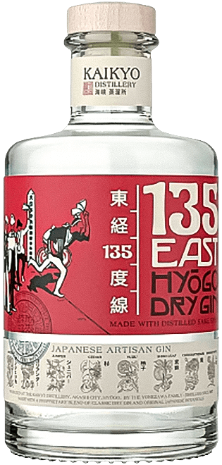 135 East Hyogo Dry Gin Kaikyo