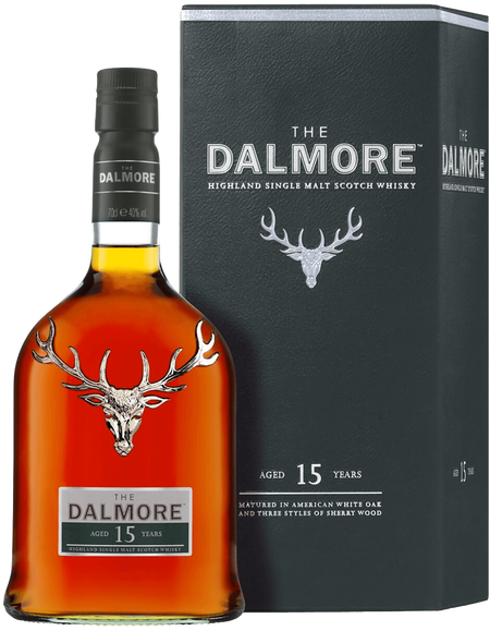 Dalmore Highland 15 Y.O. Single Malt Scotch Whisky (gift box)