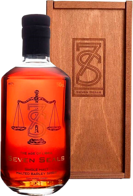 Seven Seals Zodiac The Age of Libra Single Malt Whisky (gift box)