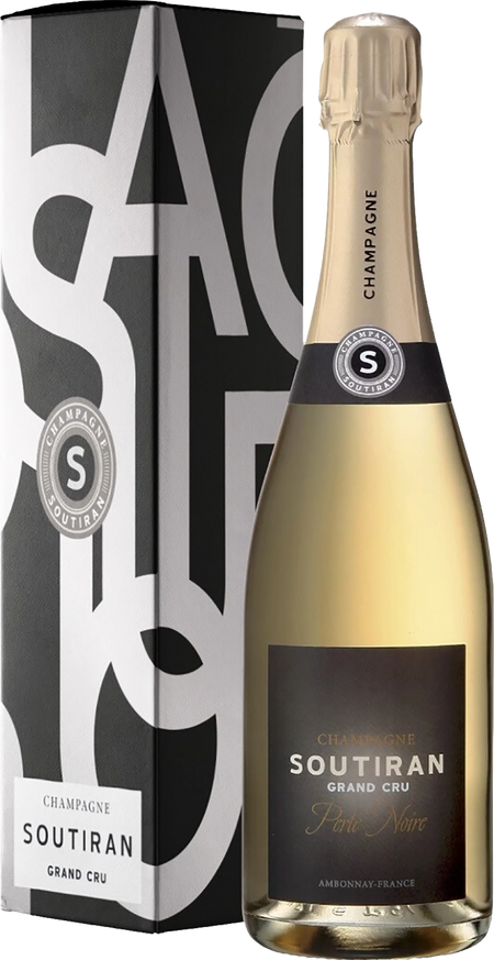 Soutiran Cuvee Perle Noire Grand Cru Brut Champagne AOC (gift box)