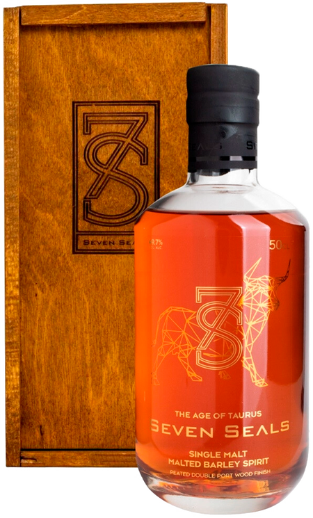 Seven Seals Zodiac The Age of Sagittarius Single Malt Whisky (gift box)