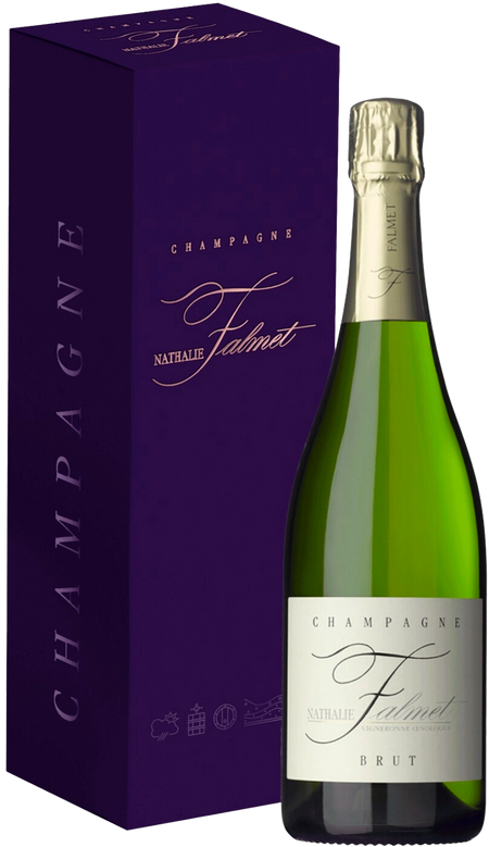 Nathalie Falmet Cuvee Brut Champagne AOC (gift box)