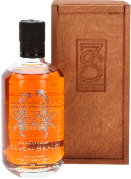 Seven Seals Zodiac The Age of Cancer Single Malt Whisky (gift box)